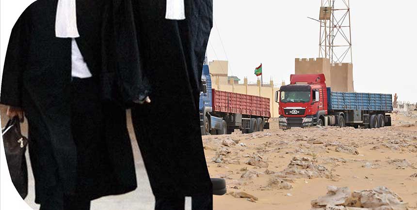 محامو مراكش: كل الدعم لاستعادة حرية التنقل في معبر الكركرات
