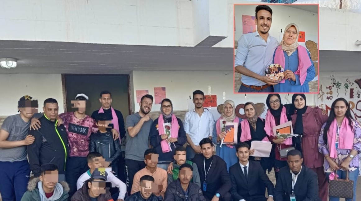 جمعية الجيل الجديد تكرم "خالتي حكيمة" طباخة مركز حماية الطفولة بالناظور