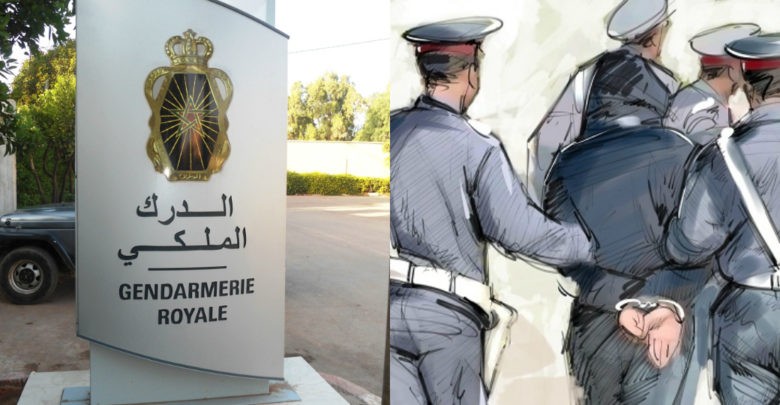 القنيطرة... الدرك يعتقل شرطيا متلبسا بحيازة " الشيرا" بسيارته