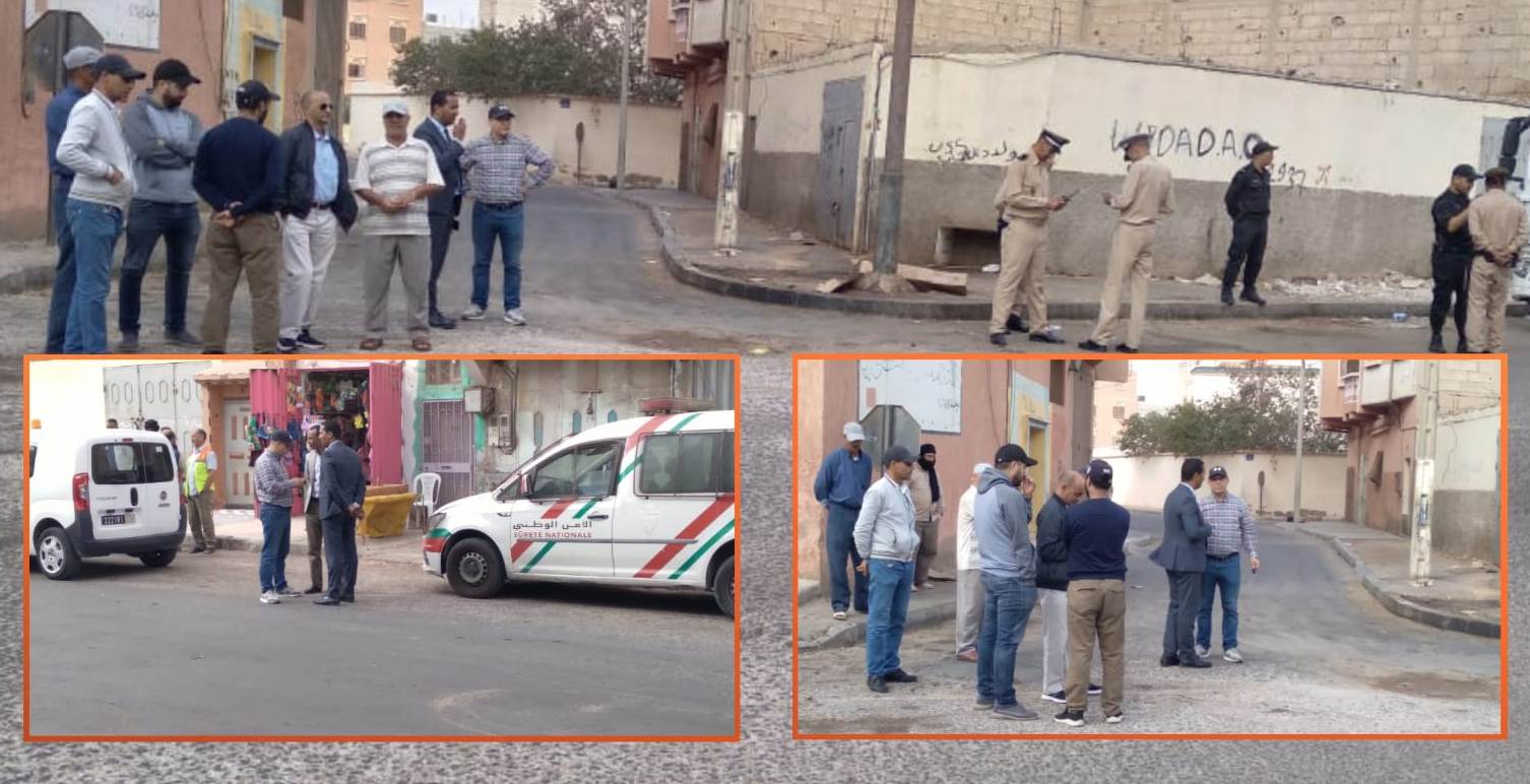 سلطات العيون تحرر حي 707 من هيمنة الفراشة