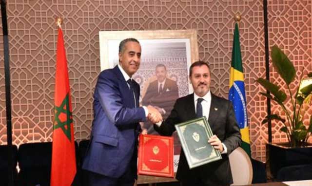 "حموشي"يوقع مذكرة تفاهم مع نظيره البرازيلي بشأن تعزيز التعاون الثنائي في المجال الأمني