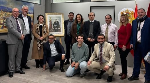 بعثة من المجلس الجهوي للموثقين بالدار البيضاء تزور القنصلية المغربية في برشلونة لتعزيز التعاون